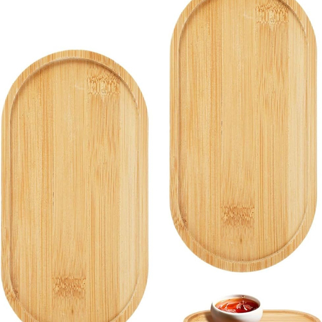 Bambu Dekoratif Mum Tabağı