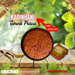 Kadınhanı Tahinli Pidesi Sade (Küçük Boy)