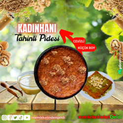 Kadınhanı Tahinli Pidesi Cevizli (Küçük Boy)