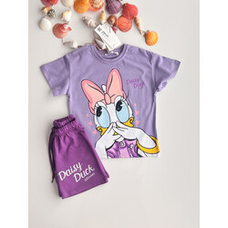 DAİSY DUCK DESENLİ ŞORTLU TAKIM