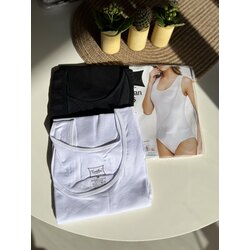 Kalın askılı çıtçıtlı body