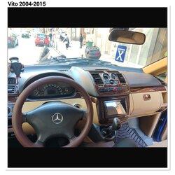 Mercedes vito 2004-2006 Maun kaplama 