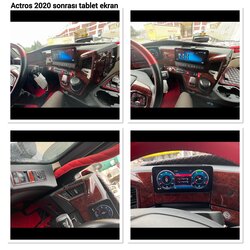 Mercedes Aktros 2020 Sonrası Tablet Ekran 32 Parça