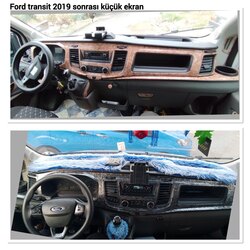 Ford Transit 2019 Sonrası Küçük Ekran Modeli Açık Torpido-Kapalı Torpido