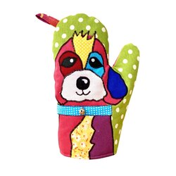 Sevimli Köpek Fırın Eldiveni