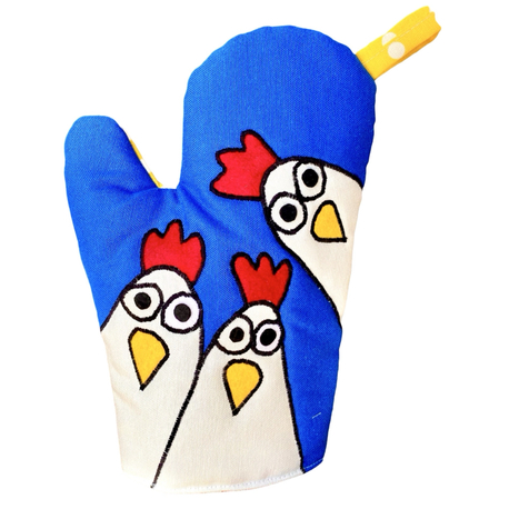 Chicken Family Fırın Eldiveni