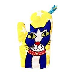Mavi Kedi Fırın Eldiveni