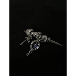 Çelik balon charm pandora bileklik
