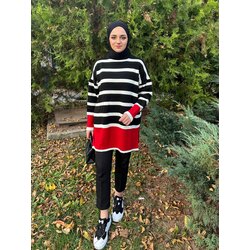 ÇİZGİLİ TRİKO KAZAK