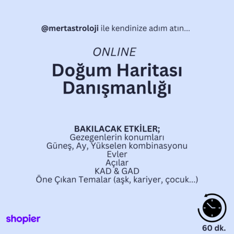 Doğum Haritası Danışmanlığı (Online)