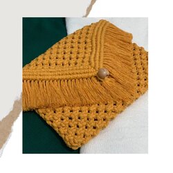 Hardal Clutch Çanta 