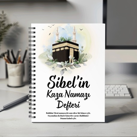 Kaza Namazı Defteri - Beyaz Kabe Model