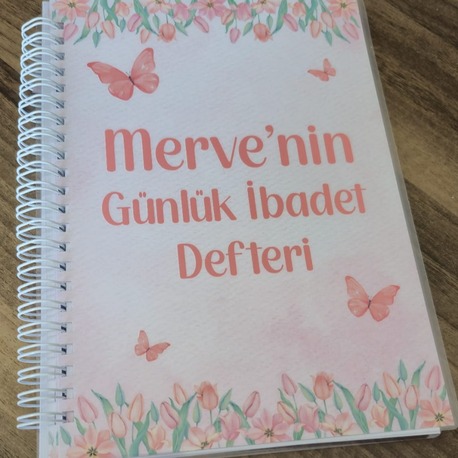 Kişiye Özel Günlük İbadet Defteri