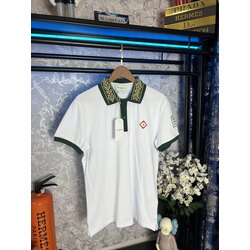 Casablanca Beyaz Polo T-Shirt