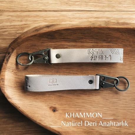 KHAMMON 1.SINIF VAKETA DERİ ANAHTARLIK