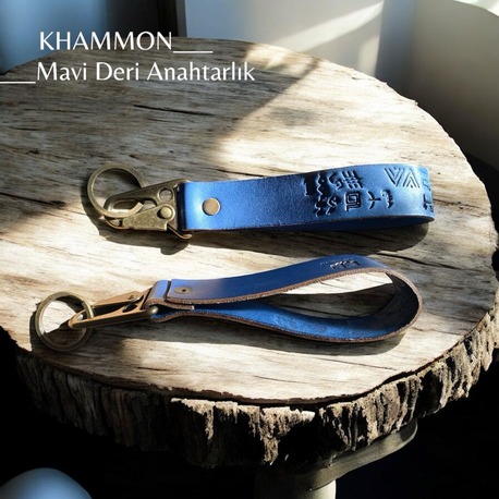 KHAMMON 1.SINIF VAKETA DERİ ANAHTARLIK