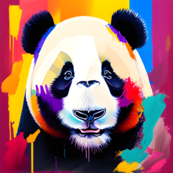 Noble Lonely Panda