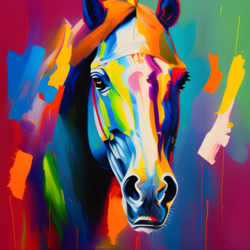 Noble Lonely Horse