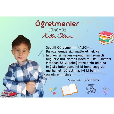 ÖĞRETMENLER GÜNÜ KARTI
