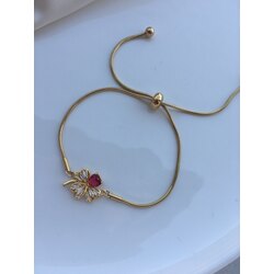 yonca taşlı asansör bileklik