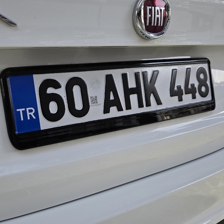 Pianoblack (Geniş çıtalı ) Plakalık 2 Adet