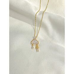 Cloud Kolye Gold Renk 