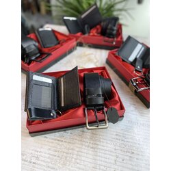 Hakiki Deri Erkek Aksesuar Seti 
