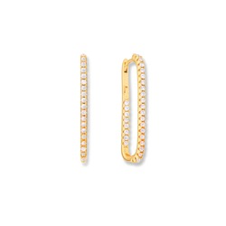 Su Yolu Gold Küpe