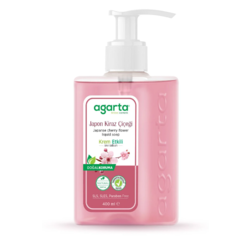 Agarta Doğal Japon Kirazı Çiçeği Sıvı Sabun 400 ml