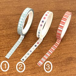 Washi Tape Küçük Boy - 1