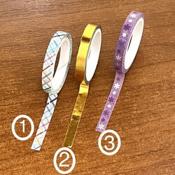 Washi Tape Küçük Boy - 3