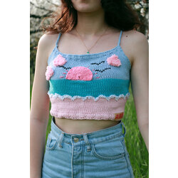 Gün Batımı Crop Top