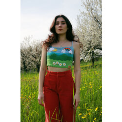 Güneş Işığı Crop Top 