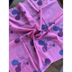 Mickey Mouse Pembe Şal/Pareo 