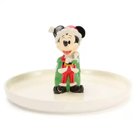 Mickey Santa Servis Tabağı