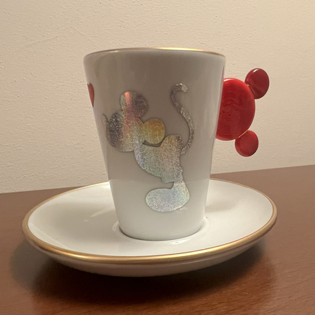 Mickey Minnie Love Türk Kahvesi Fincanı