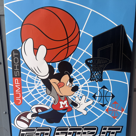 Basketçi Mickey Hediye Poşeti