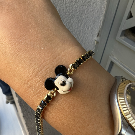 Mickey Mouse Bileklik (Taşlı)