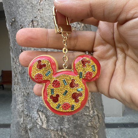 Mickey Pizza Charm 