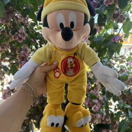 Pluto Pijamalı Mickey Mouse Peluş