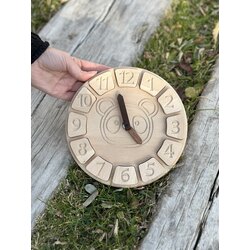 Ahşap Saat Puzzle