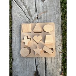Ahşap Şekil Puzzle