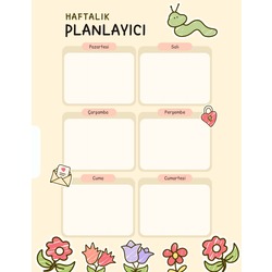 HAFTALIK PLANLAYICI