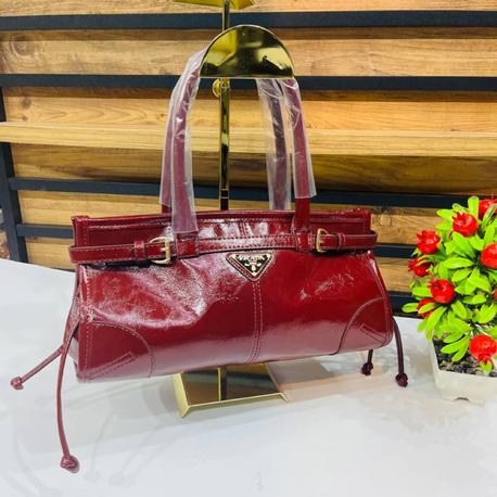 Prada Bonnie Medium Handbag Deri