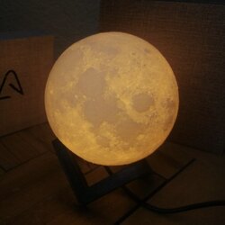Dekoratif Ay Gece Lambası