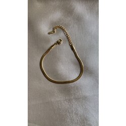 Çelik gold İtalyan zincir bileklik