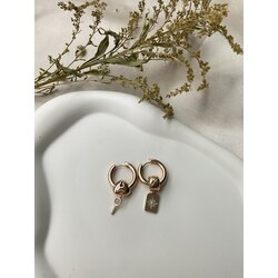 Sallantılı Pandora tarz küpe 