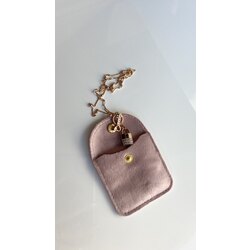 Çıtçıtlı kadife takı kesesi 3 adet