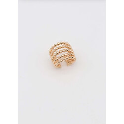Özel seri gold topçuk earcuff