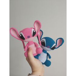 Stitch ve Angela ( Ön sipariş)